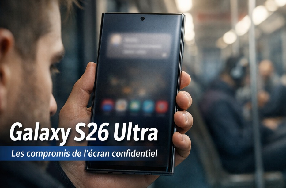 Galaxy S26 Ultra : ce que révèle vraiment l’écran confidentiel du smartphone de Samsung Galaxy S26 Ultra : ce que révèle vraiment l’écran confidentiel du smartphone de Samsung