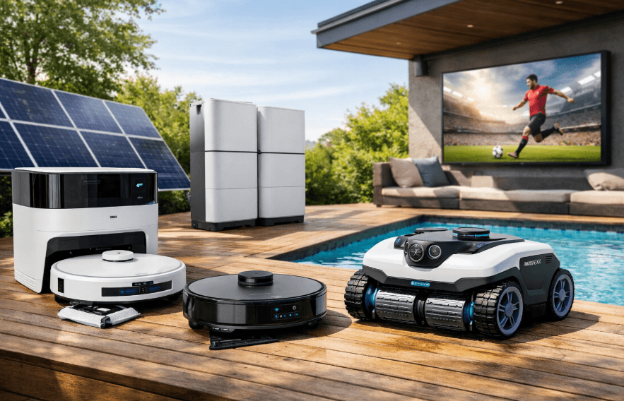 MOVA dévoile ses nouveautés 2026 : robots domestiques, piscine, énergie solaire et téléviseurs outdoor MOVA dévoile ses nouveautés 2026 : robots domestiques, piscine, énergie solaire et téléviseurs outdoor