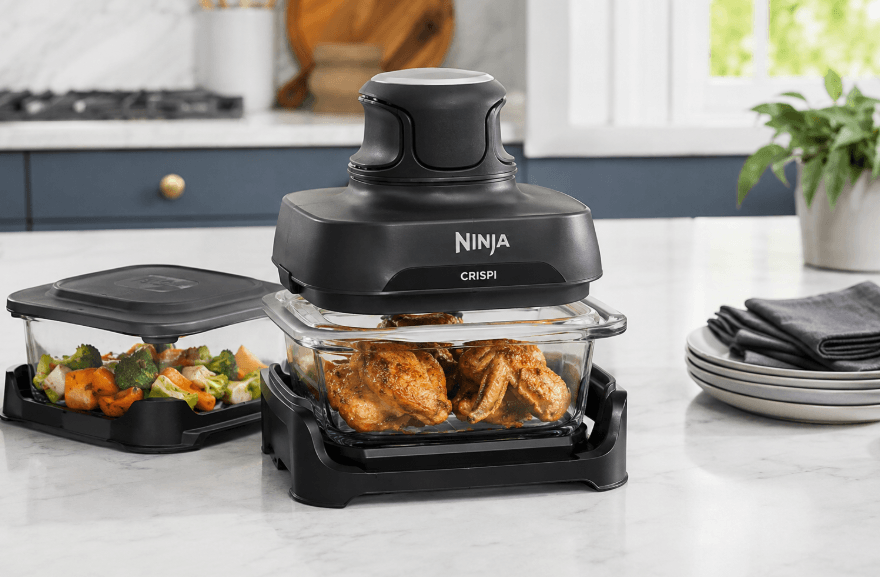 Ninja Crispi Pro XL : la friteuse à air aux cuves en verre voit son prix baisser de 40 euros ce dimanche Ninja Crispi Pro XL : la friteuse à air aux cuves en verre voit son prix baisser de 40 euros ce dimanche